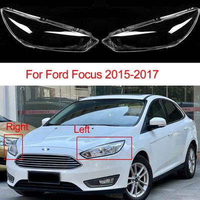 Couvercle de phare de voiture, lentille transparente, abat-jour, masques en verre, pour Ford Focus