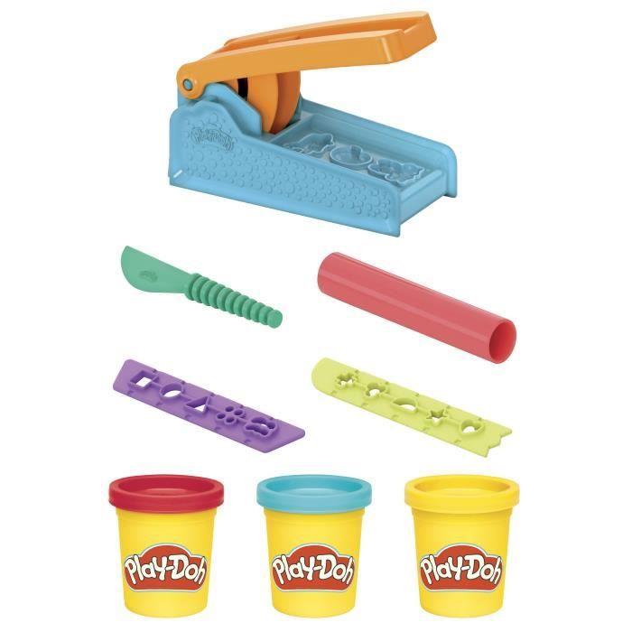 Play-Doh Coffret Starters Le Serpentin, Pâte à Modeler 3 pots et 10 formes amusantes, Activité créative pour enfants dès 3 ans