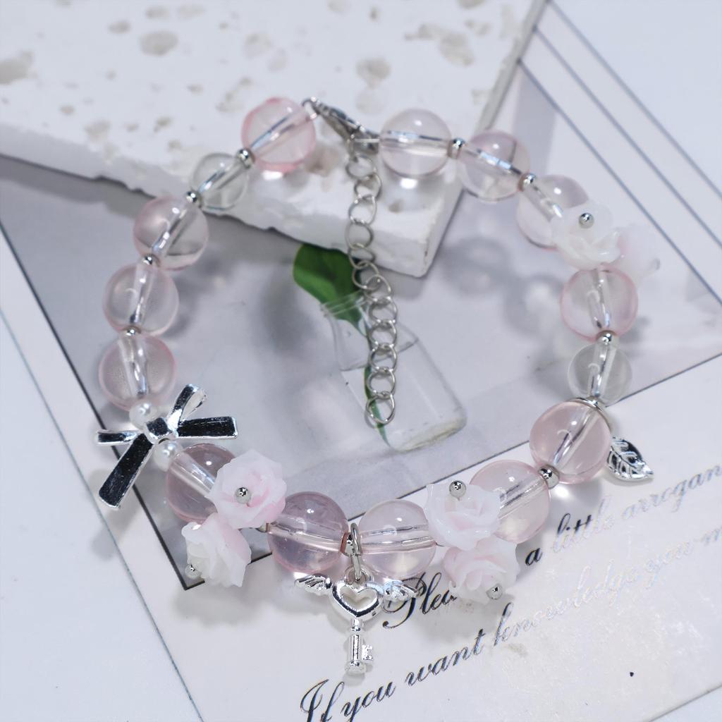 Mori Style Mermaid Crystal Bracelet – Versatile Niche Design for Women, Ideal for Students and Best Friends