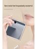 Samsung Z Flip7 Foldable Phone Case: Airbag Large Window, Creative Design, Cross-Border Compatibility