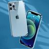 Soft TPU Bumper Case for iPhone 16 15 14 13 12 Pro Max Shockproof Scratch Resistant Transparent Cover Anti-Yellowing Phone Shell