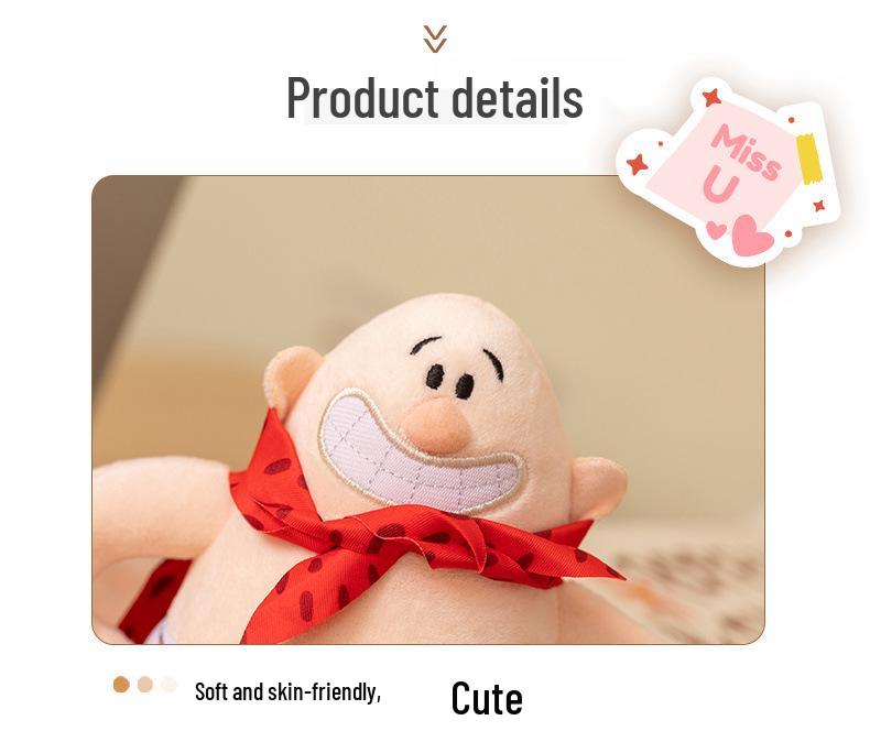 Captain Underpants & Superman Adventures Plush Doll Anime Figurine