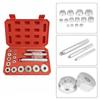 17pcs Small Aluminum Alloy Installation Tool Bearing Installation Extractor Auto Repair Installation Of Bearing Pads