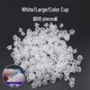 Disposable Microblading Pigment Ring Cups for Eyebrow, Eyeliner, and Eyelash Extensions - 100 Pieces
