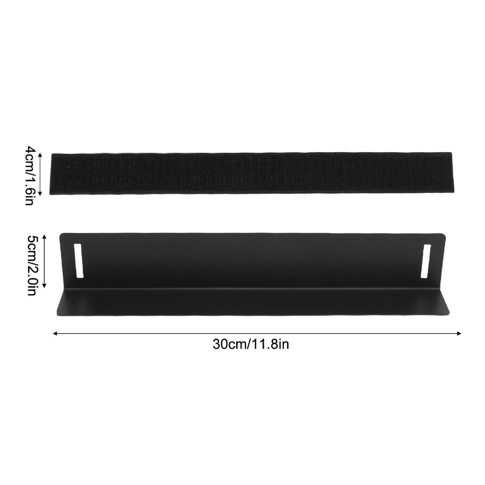 3Pcs Black Rear Trunk Organizer Carbon Steel Car Trunk Panel Car Trunk Divider Car Trunk Organizing