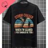 Funny Tornado Graphic Tshirt With Weather Nerd Desgin 100 Cotton Short Sleeve Casual Tshirt For Weather Enthusiasts