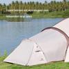 Outdoor Mountain Dome Tent with Large Bedroom Canopy for Multi-Person Camping and DIY Splicing