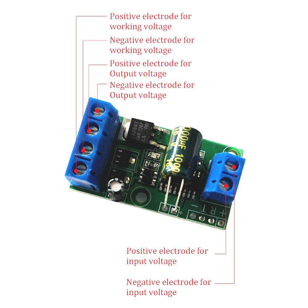 Mini Step up Voltage Converter Module 0 5V to 0 10V 0 12V 0 24V Voltage Amplifier Board Boost Converter with PWM Signal