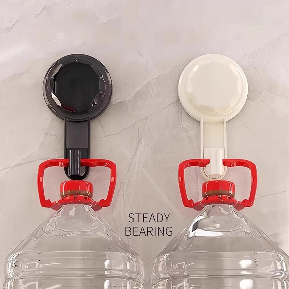 Nail-free Vacuum Hooks Powerful Suction Cup Reusable Storage Hook Heavy Duty Bathroom Kitchen Hanger Traceless Clothes Wall Hook