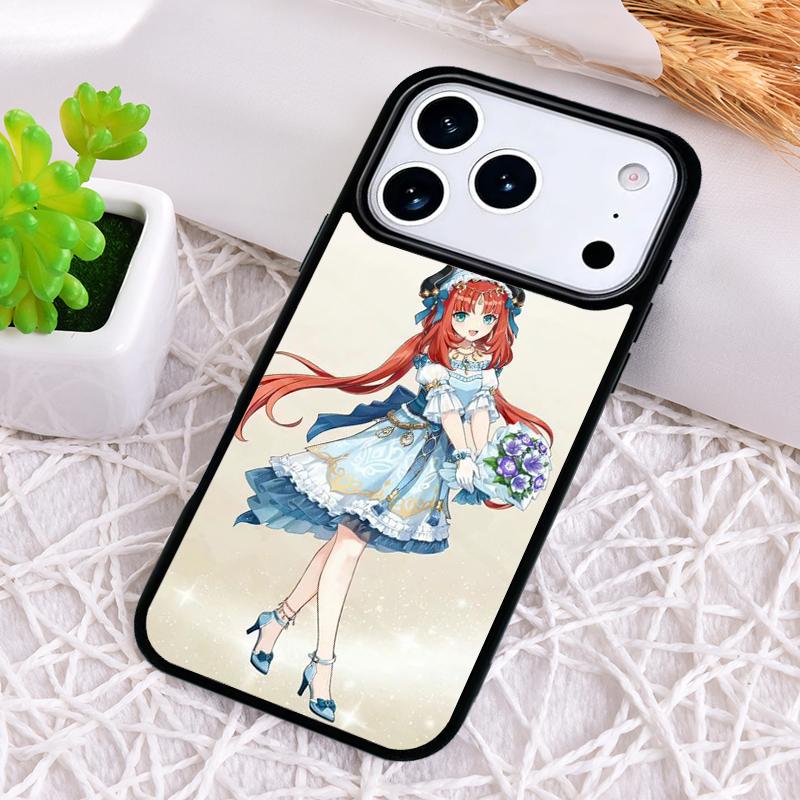 Genshin Nilou Phone Case for iPhone 17 Air 16 15 11 12 14 13 Pro Max Shockproof Cover