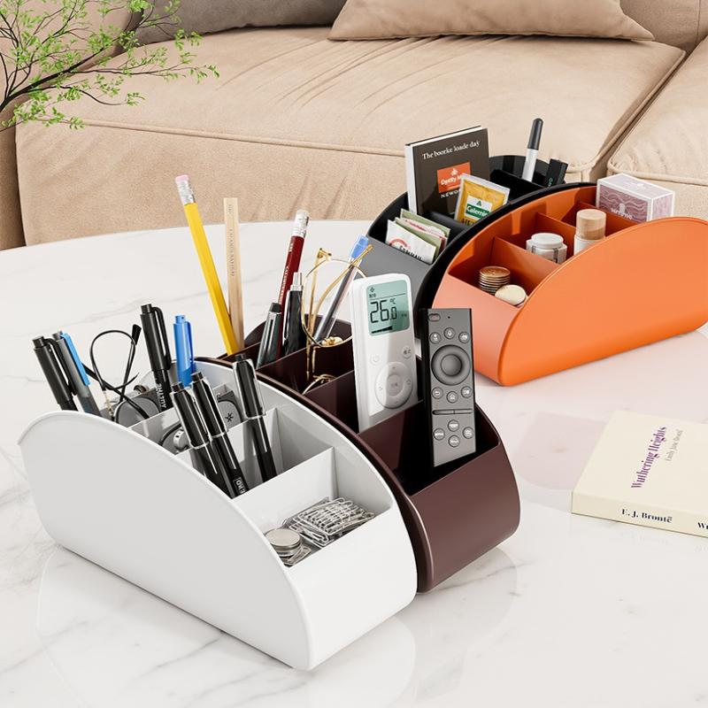 Multi Compartment Pen Holder Desk Organiser for Office Home School with Makeup Brush Storage Function and Space Saving