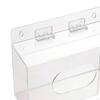 Acryl-Handschuhbox-Halter Klar Platzsparendes Organizer-Wandmontage-Taschentuchspender für Schuhüberzieher