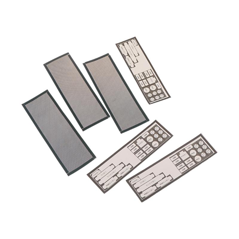 PVC Dust Filter Shield Back Plate For Computer Case Rear Panel Chassis Motherboard Protective Dust Prevention