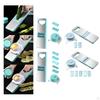 Cutter Multifuncti Shredder Veggie Mandoline Slicer Vegetable for Lem Garlic Tomato