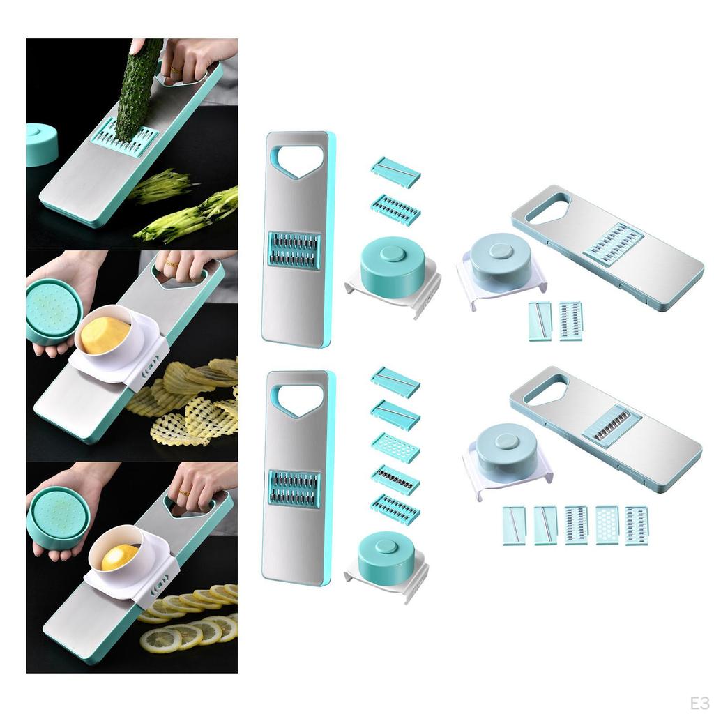 Cutter Multifuncti Shredder Veggie Mandoline Slicer Vegetable for Lem Garlic Tomato
