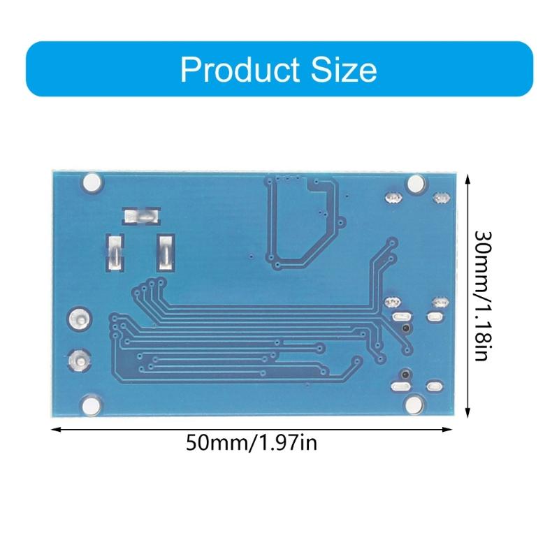 Adjustable Step Down Converters 12V To 5V Converters Module with Type C and USB Port for Fast Charging Devices
