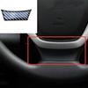 For Hyundai Elantra 2017-2020 Real Carbon Fiber Steering Wheel U Type Cover Trim