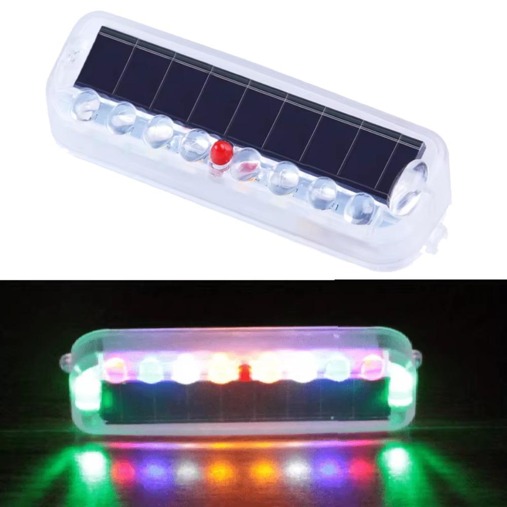 Waterproof LED Strobe Warning Light Colorful Auto Emergency Lamp Security Warning