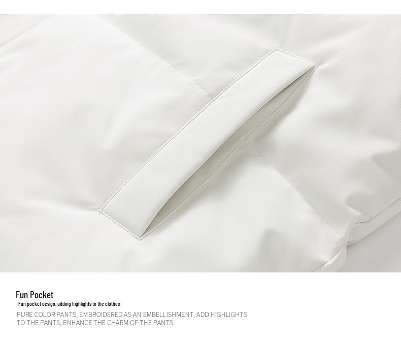 Men's Winter 2025 Retro Cotton-Padded Jacket - Thick, Trendy, Fake Two-Piece Coat