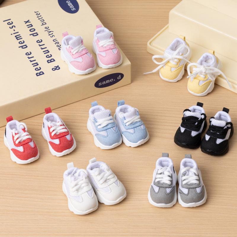 6-Point BJD Doll Shoes, 30CM Jointed, Fits 24CM Potato Dolls, Cute Replacement Outfits