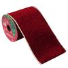 8.9cm Width Christmas Ribbon Velvet Gift Webbing DIY Craft Bow Material  Xmas Tree Wreath
