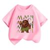 2026 European & American Boys' Cartoon Movie Cotton T-Shirt, Short Sleeve