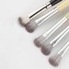 1pcs double head eye shadow brush makeup brush halo dye brush detail brush highlight brush soft fiber hair lying silkworm brush