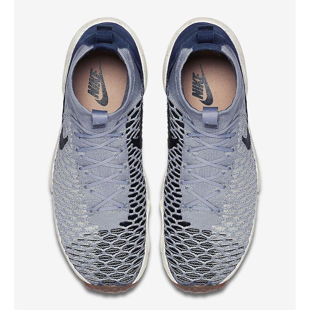 Nike Air Footscape Magista Flyknit 'Wolf Grey' (Unisex) Wolf Grey / Black-Sail-Dark Obsidian-Midnight Navy-Neutral Grey Casual Shoes 816560 001
