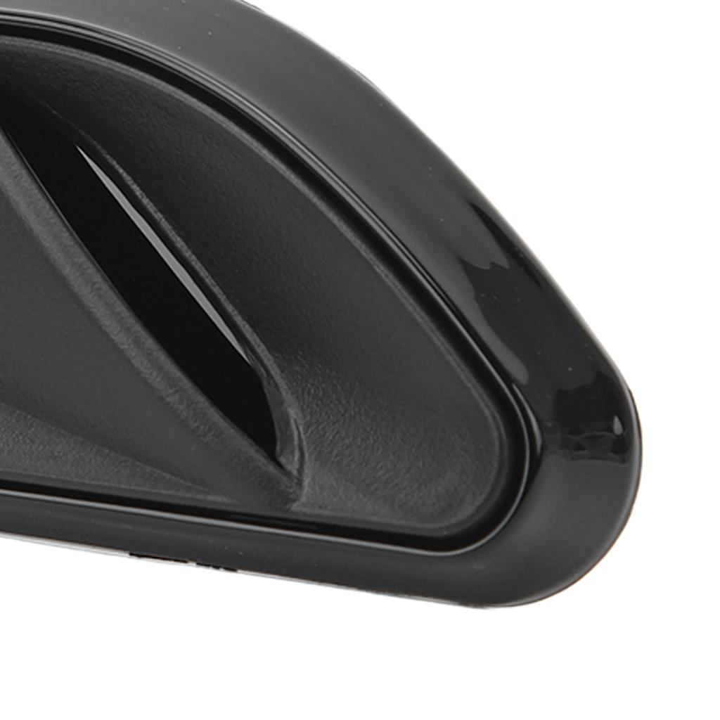 Mudguard Side Air Outlet Vent Trim Intake Flow Duct Cover Reduce Drag Easy Install High Strength Glossy Black for C‑Class