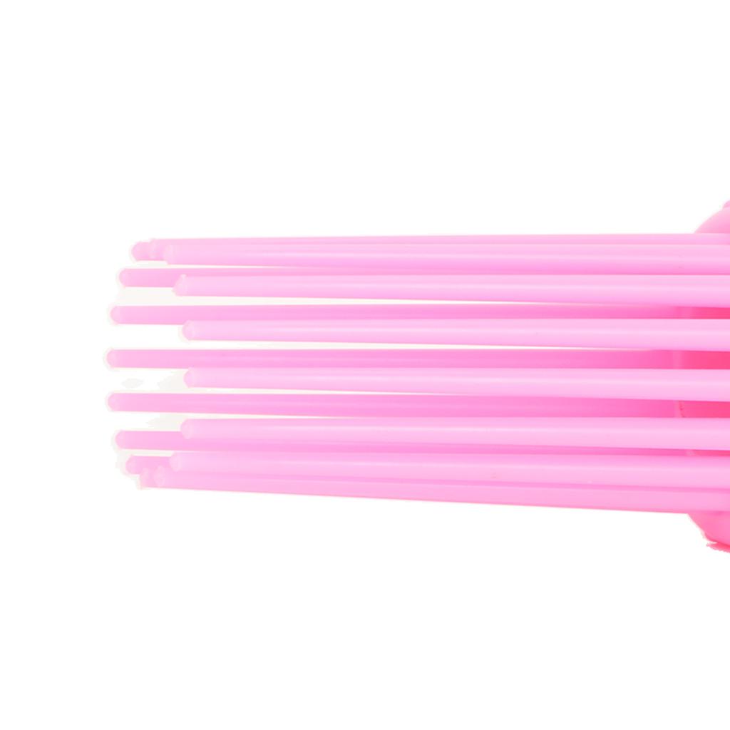 Hair Curling Roll Comb Slip Resistant Portable Gentle Curls Multi Tooth Hair Styling Curler Comb for Women