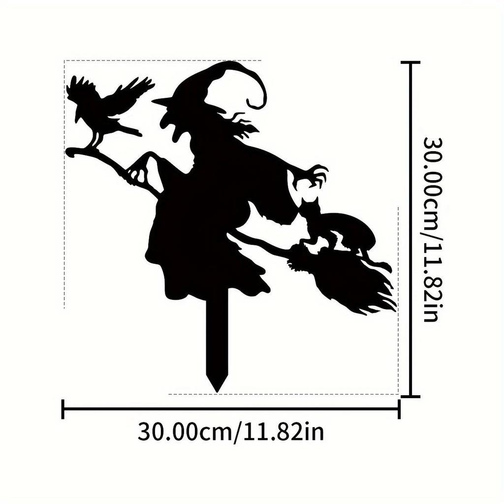 Cross Metal Ground Insert Sign for Garden Decoration