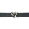 Lady Waist Belt Punk Chain for Cowboy Cowgirl Carved Heart Buckle Retro Buckle Waist Chain Casual Belt