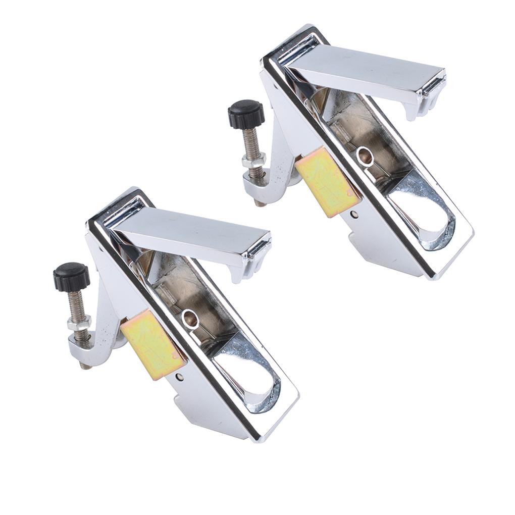 

2PCS Trailer Chrome Zinc Alloy Adjustable Lever Latch RV Industrial Metal Hand Operated Compression Latch