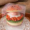 Big Burger Squishy Slow Rising Beef Hamburger Bread Squeeze Toy - Stress Release Hand Relax Toy Layered Slow Rebound