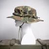 BEPAN Four Cluster Benny Hat M81 Woodland Outdoor Fisherman Hat Round Brimmed Hat