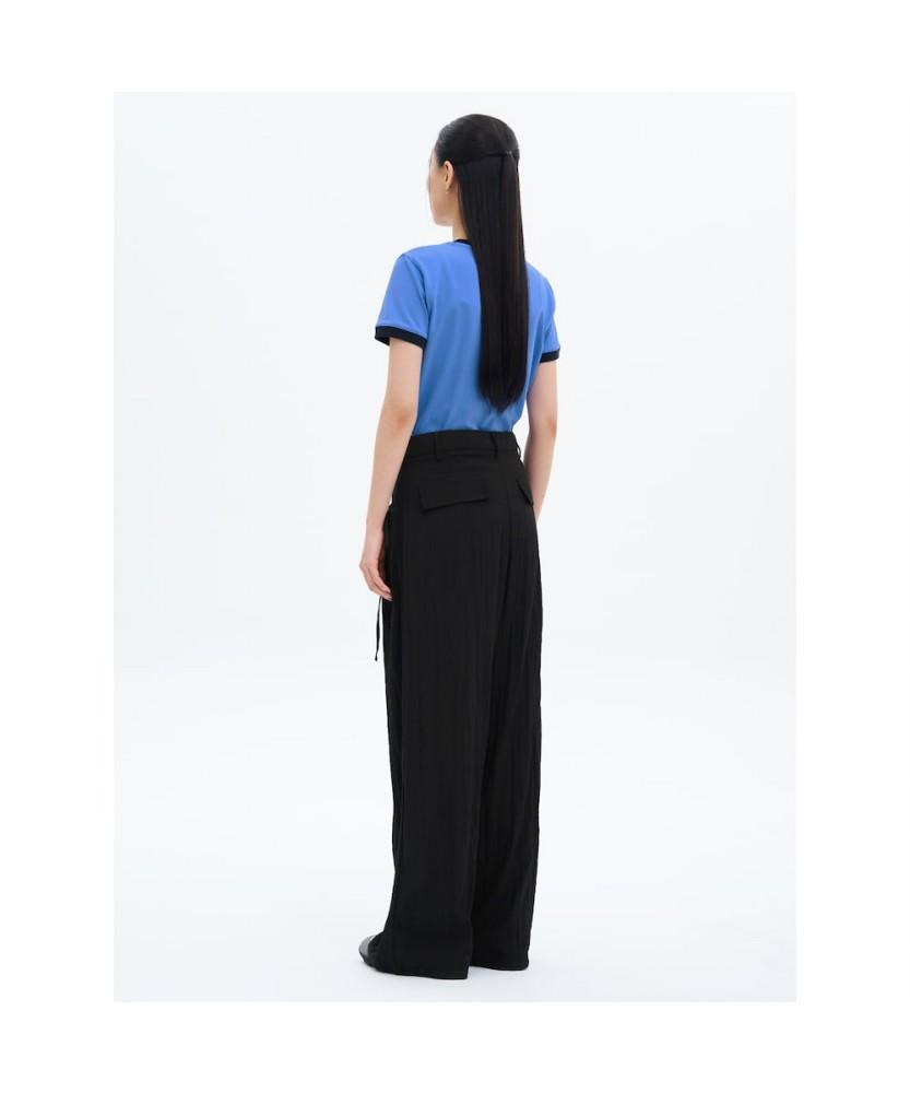 8seconds Side Ribbon Wide Pants Black