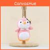 Hat Little Cute Penguin Keychain Cartoon Girl Backpack Decoration Gift Plush Toy
