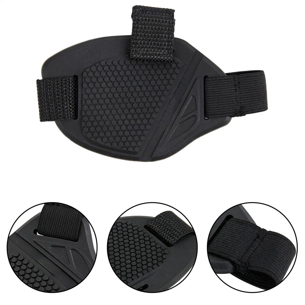 Motorrad Schaltschutz Anti-Rutsch Gangschaltung Schuhe Abdeckung Motorrad Stiefel Abdeckung Schutzpolster Pedal Fußpolster Gummiabdeckung Zubehör