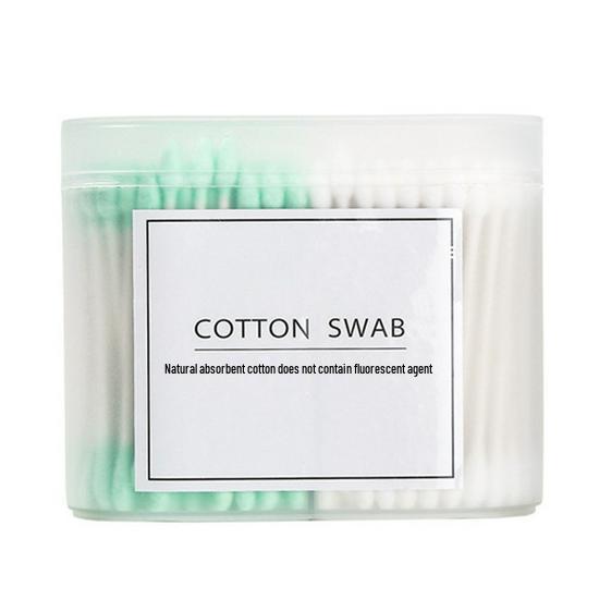 Wattestäbchen mit zwei Spitzen: Rund & Spitz für Make-up und Ohrenreinigung