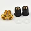 Replacement Windshield Nut Parts Anodized Aluminum Accessories Motorcycle Rubber