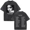 Olivia Dean Art Of Loving Tour 2026 Graphic Vintage Washed Tshirt Unisex Unisex Summer Loose Casual Cotton Oversized Tshirts Tops