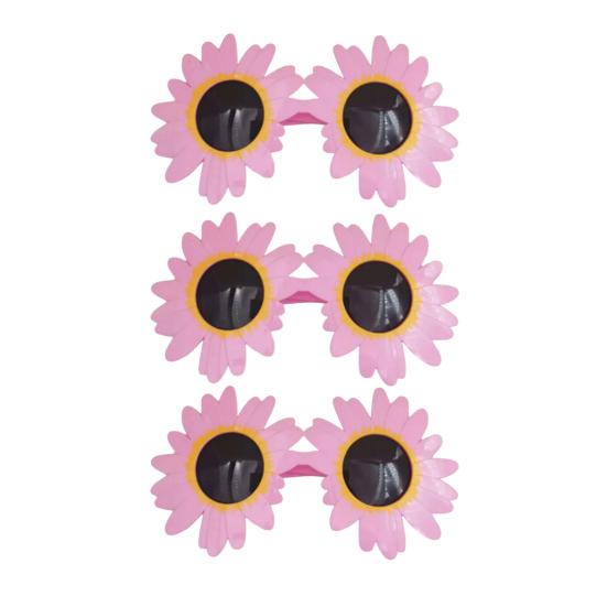 Sunflower Glasses Funny Clown Sunglasses Adults Horror Movie Costume for Summer Beach Pool Party Halloween Cosplay