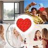 Heart Suction Cup Phone Mount Sticky Mobile Phone Stand Strong Grip Holder Silicone Double-Sided Phone Case for Selfies
