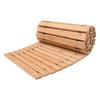 Wooden Garden Pathway, 7 Ft X 17 In, Non-Slip Curved Garden Walkway, Roll Out Cedar Outdoor Walkway Path with Wire Rope Connection, Decorative Lawn