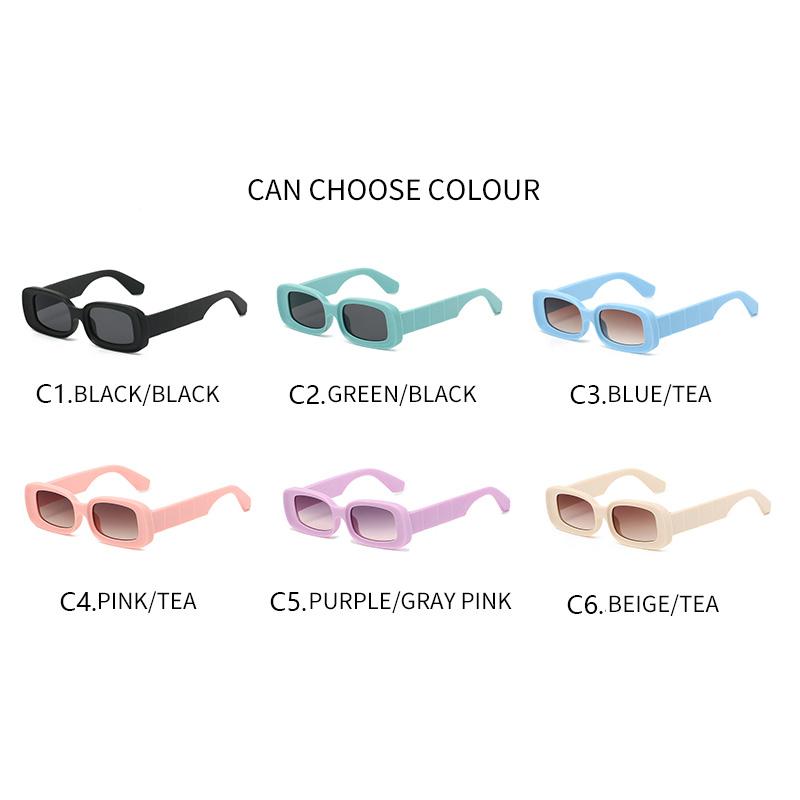 New Kids Sunglasses UV400 Square Retro Trend Boys Girls Fashion Minimalist Children Eyewear Sun Glasses