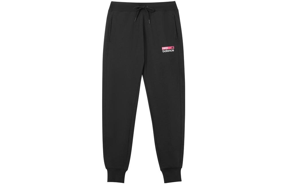 New Balance Knitted Sweatpants Women s Black Moderate Cuffed Pants WP03806-BM S