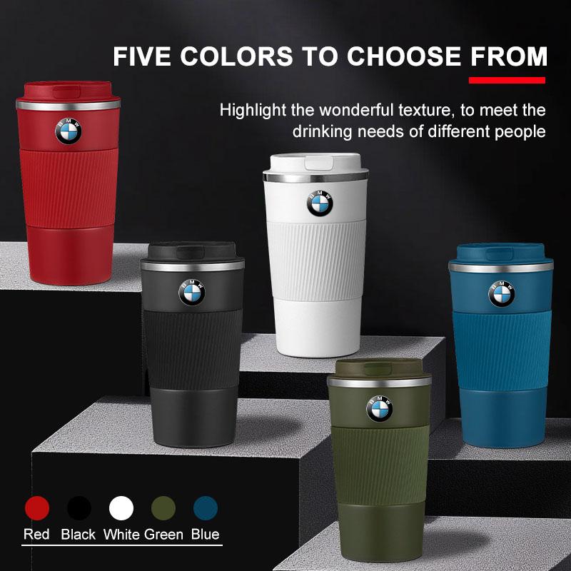 Car Vacuum Flasks Coffee Cup Travel Portable Insulated Bottles For BMW E39 E46 E90 E36 E60 E34 E30 F30 X1 X3 X5 X6 X7 E92 E93 E87 E83 F31 F22 F34