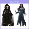Women's Ghost Bride Costume Halloween Cosplay Party Dress Elasticity Polyester Fabric
