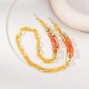 Fashion Multi-colored Glasses Chain Chain Geometric Chain Chain Chain Acrylic Resin Chain