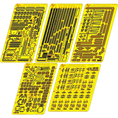 Artist Hobby 1/700 JMSDF Destroyer DDH-184 Kaga Etching Parts Set (for Pit Road) Plastic Model Parts AHLAH270041 (Ship)